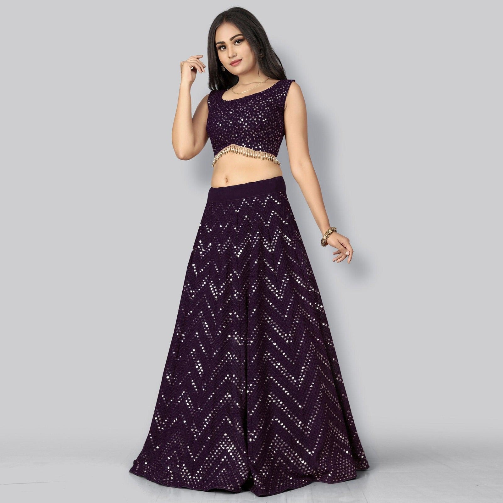 Lehenga Mart Glamorous Designer Lehenga Choli for Bridal and Bridesmaids Wedding Wear Choli - Distacart