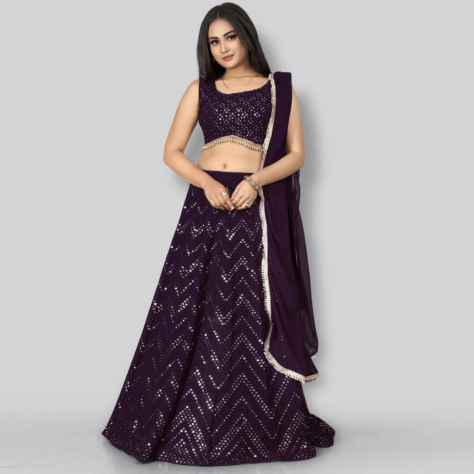 Lehenga Mart Glamorous Designer Lehenga Choli for Bridal and Bridesmaids Wedding Wear Choli - Distacart