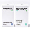 Image 1 of combo for the product Nutrova Complete Omega 3 Capsules + Nutrova Magnesium + D3 Tablets