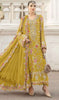 Anaita Yellow Silk Suit With Embroidery & Sequence Work - Distacart