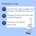 Thumbnail for WishCare Hair Growth Serum Concentrate with Redensyl & Rosemary-In-Vivo Tested-Controls Hairfall