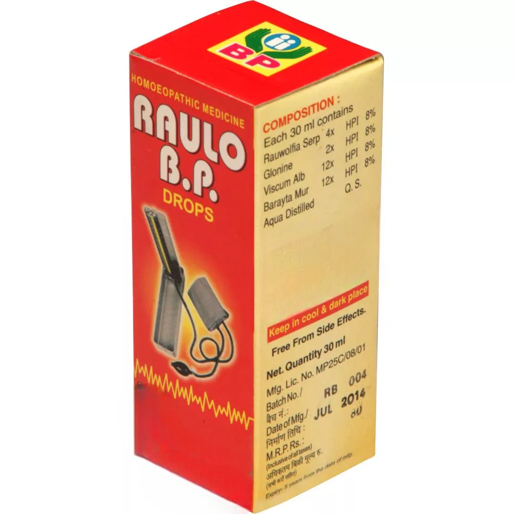 Biohome Raulo B P Drops - Distacart