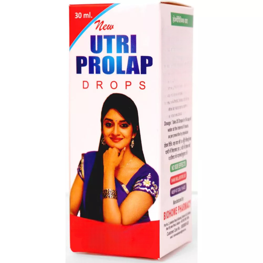 Biohome Utri Prolap Drops - Distacart