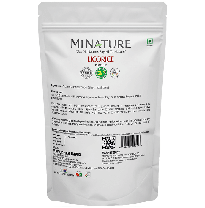 Minature Licorice Organic Powder