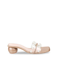 Thumbnail for Metro Embellished Block Mules