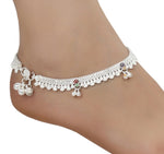 Thumbnail for AanyaCentric Silver Plated Traditional Anklets Payal - Classic and Stylish for Women and Girls - Distacart