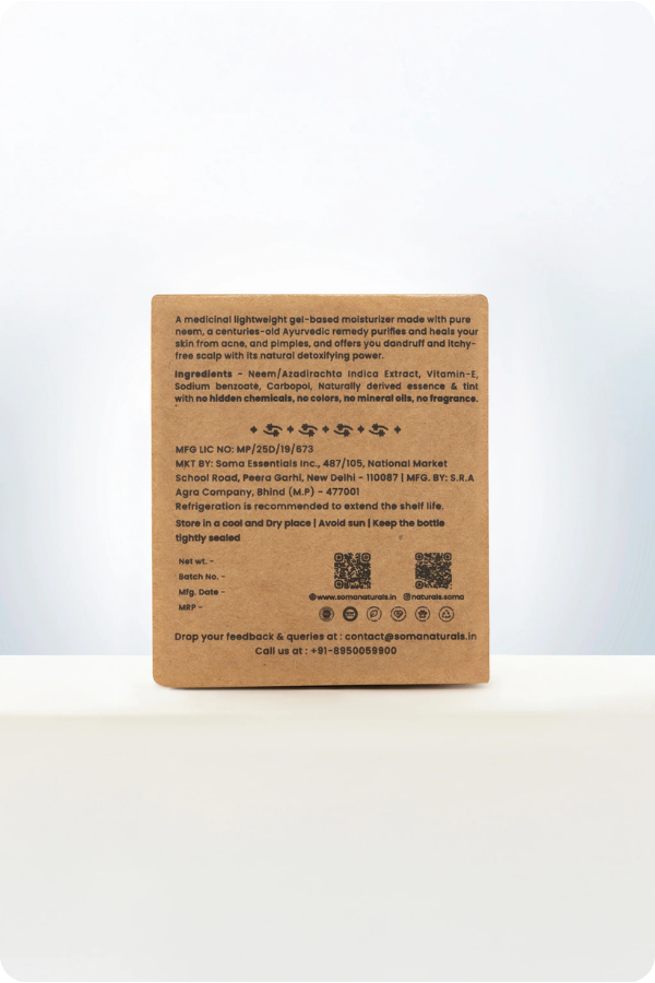 Soma Naturals Neem Gel - Distacart