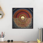 Thumbnail for Tehzeeb Creations Golden Embossed Wall Painting