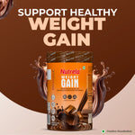 Thumbnail for Patanjali Nutrela Weight Gain Chocolate Flavour