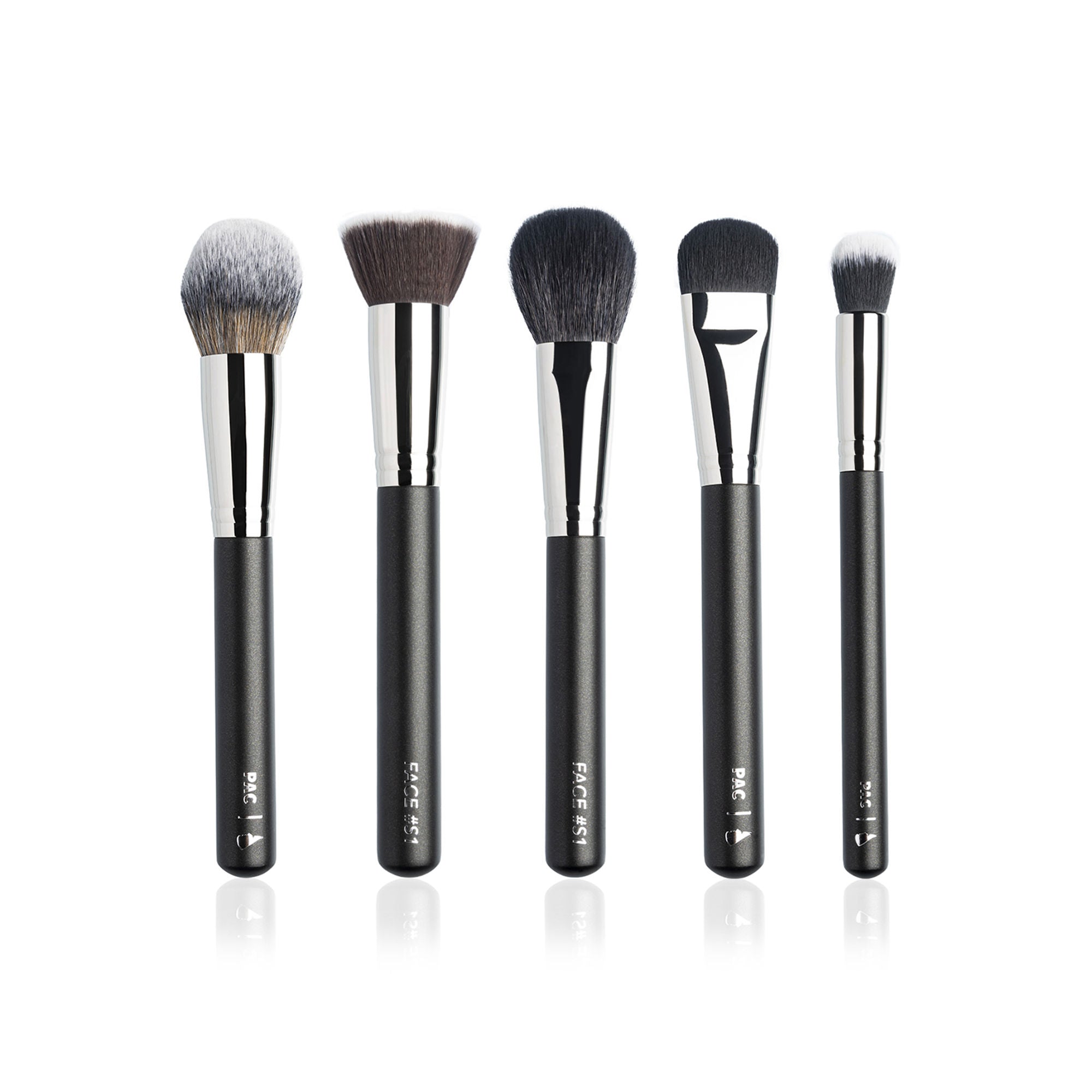 PAC Studio Face Series Brush Set (5 Brushes) - Distacart