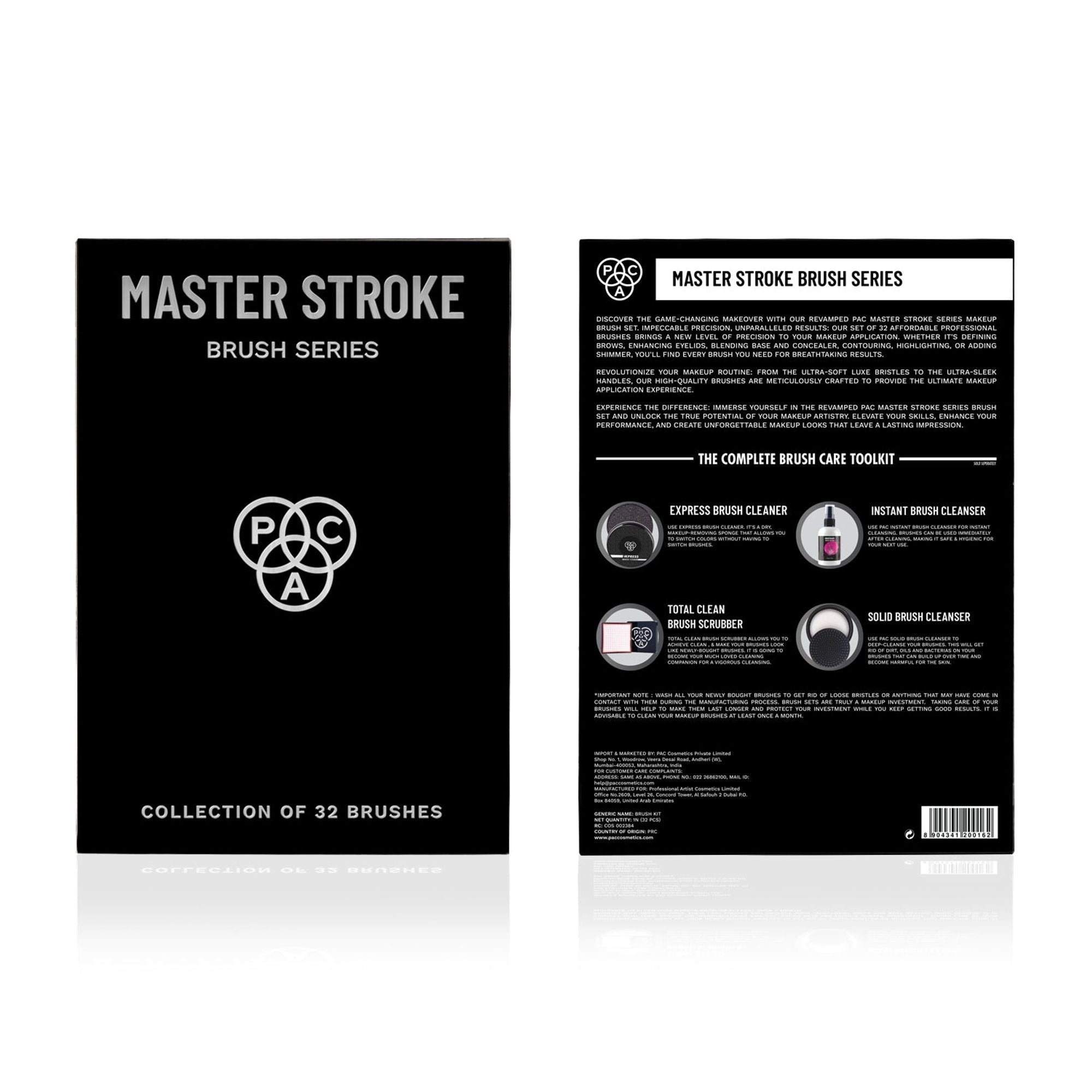 PAC Studio Master Stroke Series - 32 Brushes