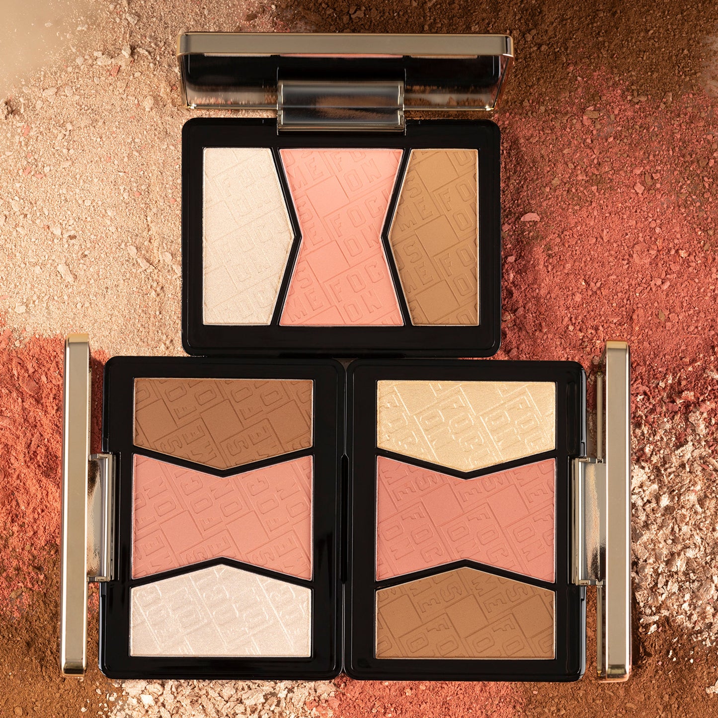 PAC Studio Focus On Me Blush & Highlighter - Dark - Distacart