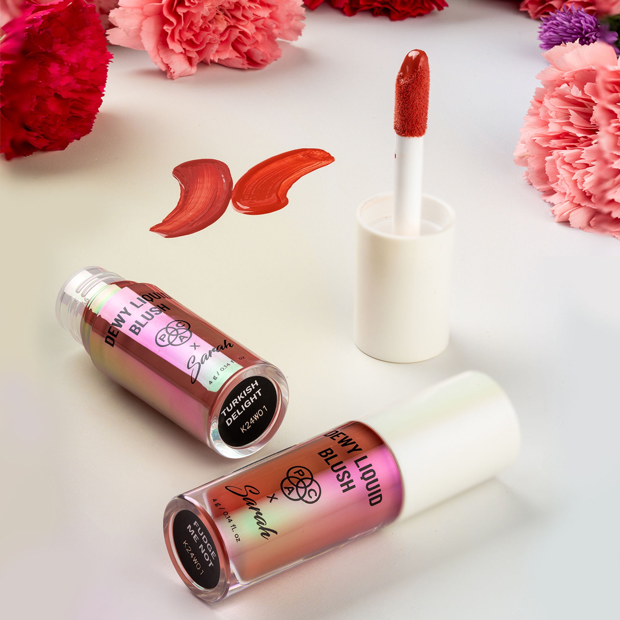 PAC Studio X Sarah Dewy Liquid Blush - Fudge Me Not - Distacart