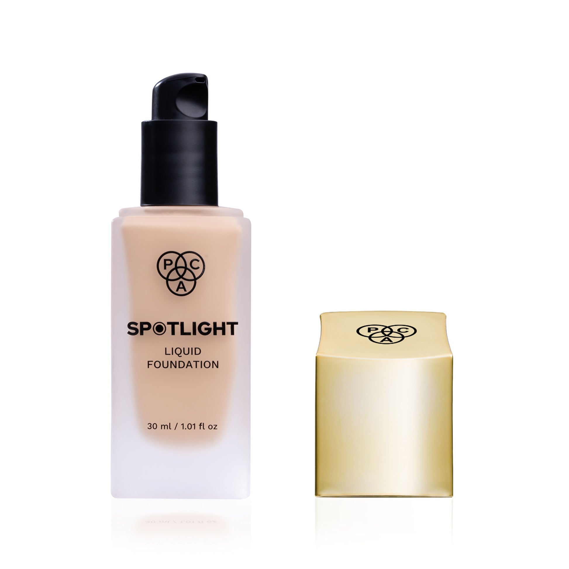 PAC Studio Spotlight Liquid Foundation - 02 Almond Frost - Distacart