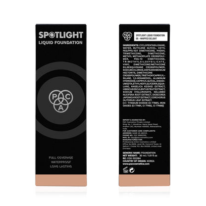 PAC Studio Spotlight Liquid Foundation - 05 Whipped Delight - Distacart