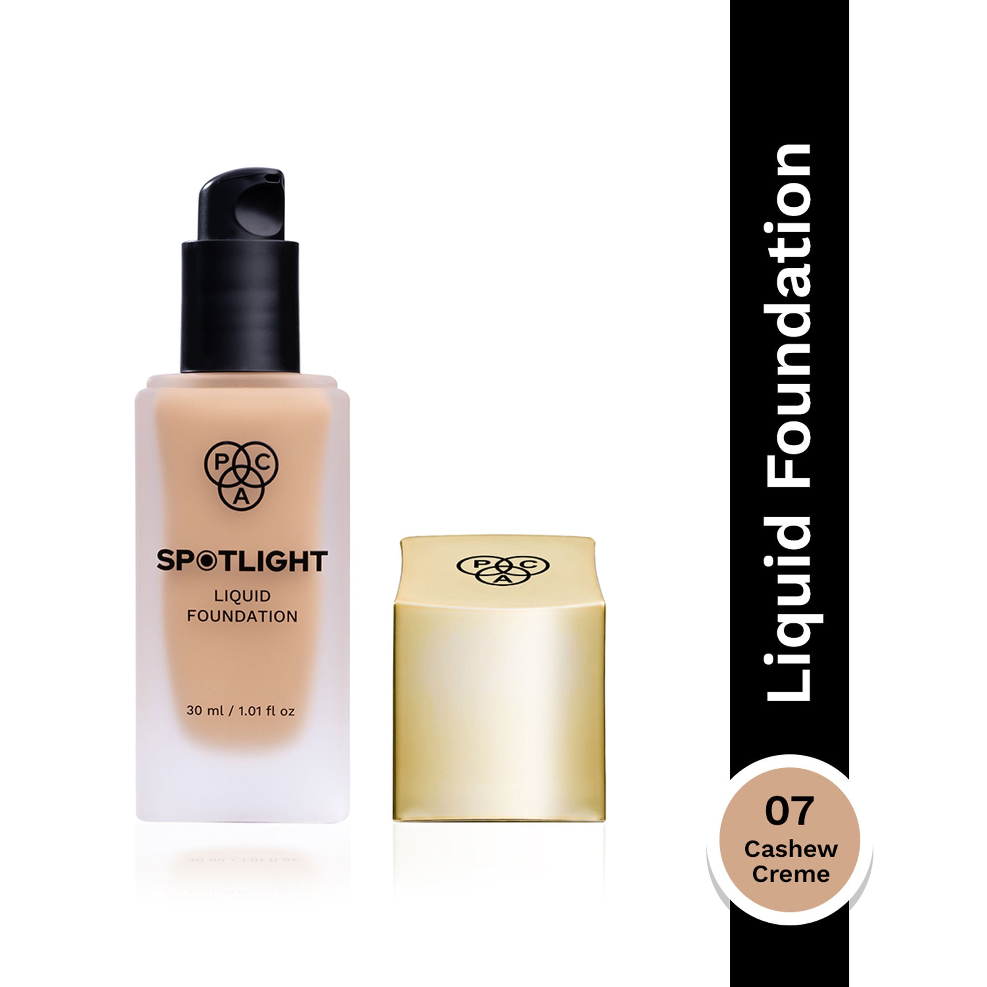PAC Spotlight Liquid Foundation - 07 Cashew Creme