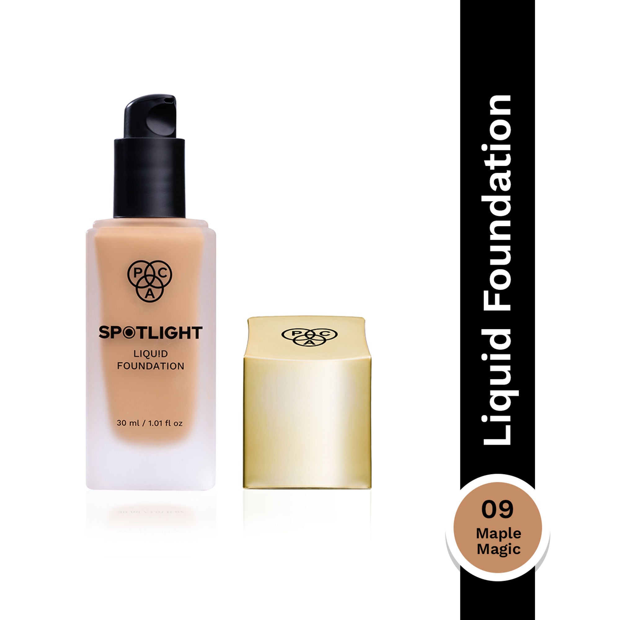 PAC Spotlight Liquid Foundation - 09 Maple Magic