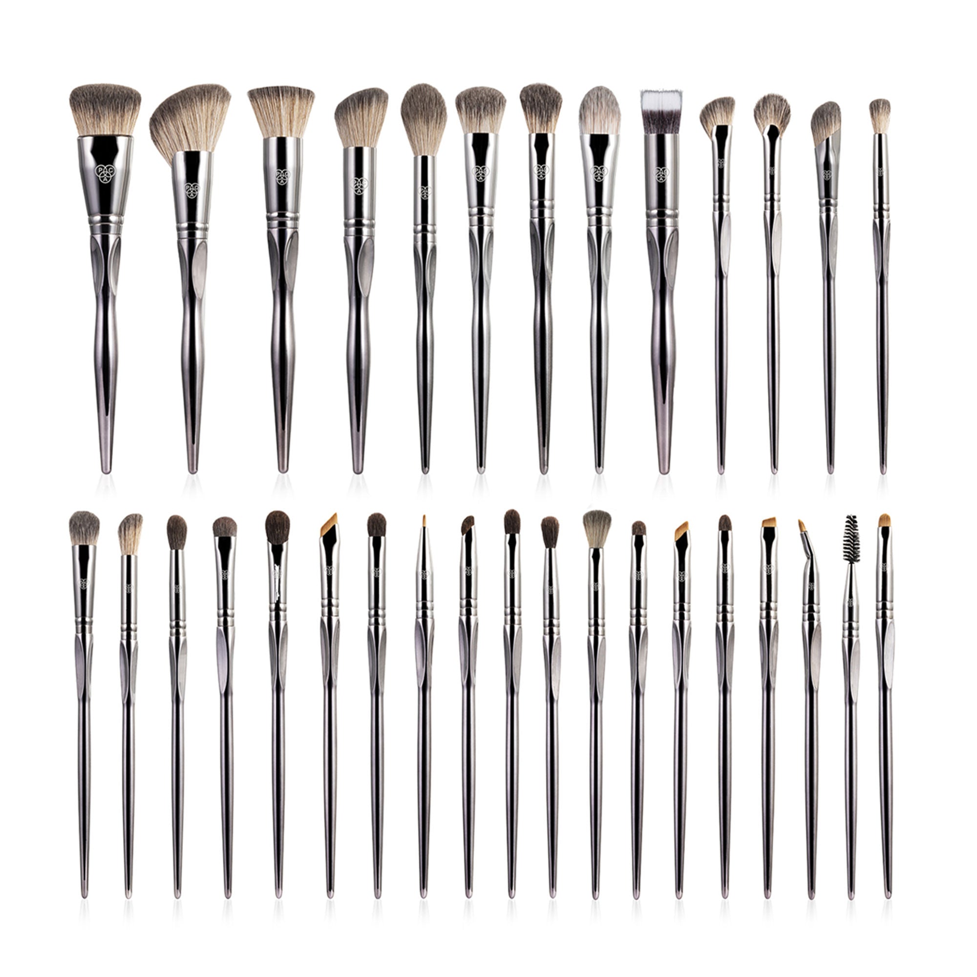 PAC Studio Pro-Xclusive Series - Ultra Luxe Ergonomic Handles, Feather Soft Bristles, Designed For Pro MUAs - Distacart
