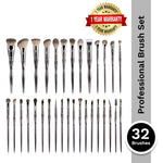 Thumbnail for PAC Pro-Xclusive Series - Ultra Luxe Ergonomic Handles, Feather Soft Bristles, Designed For Pro MUAs