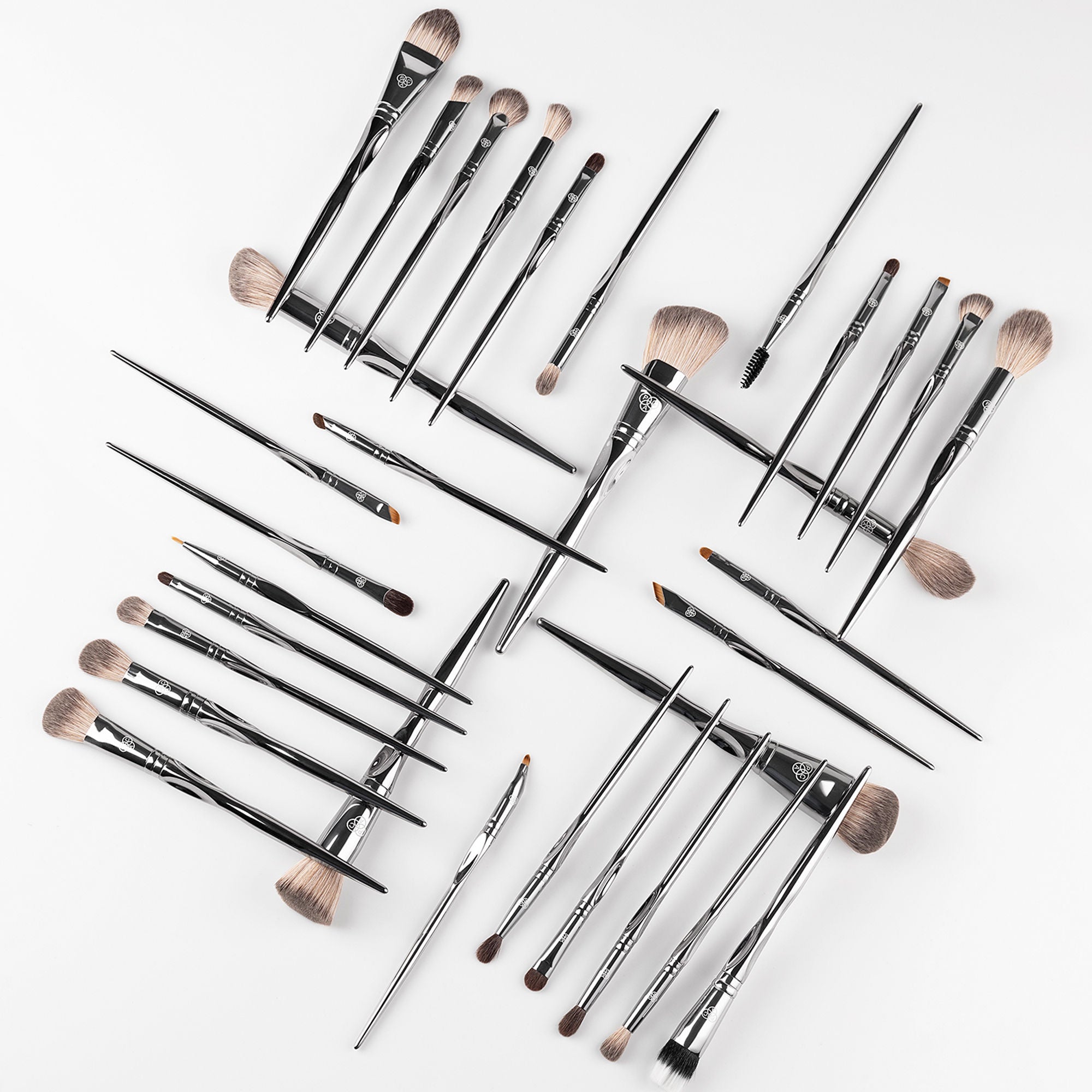 PAC Studio Pro-Xclusive Series - Ultra Luxe Ergonomic Handles, Feather Soft Bristles, Designed For Pro MUAs - Distacart