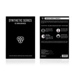 Thumbnail for PAC Studio Synthetic Series - Cruelty Free Soft Synthetic Fibres, Brush Organizer, Seamless Application - Distacart