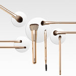 Thumbnail for PAC Studio Everyday Glam Brush Kit - Ultra Luxe Handles, All in One Set for Versatile Looks, Elegant Pouch