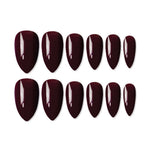 Thumbnail for shills professional reusable press on nails almond spn609