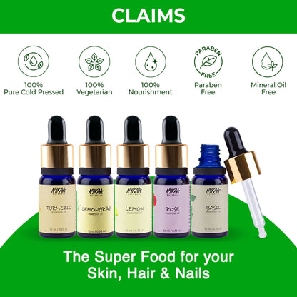 Nykaa Naturals Tea Tree Essential Oil For Acne & Hair Fall Control Solution - 100% Natural - Distacart