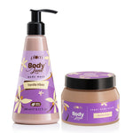 Thumbnail for Plum BodyLovin' Vanilla Vibes Scrub & Shower Body Polishing Duo - Distacart