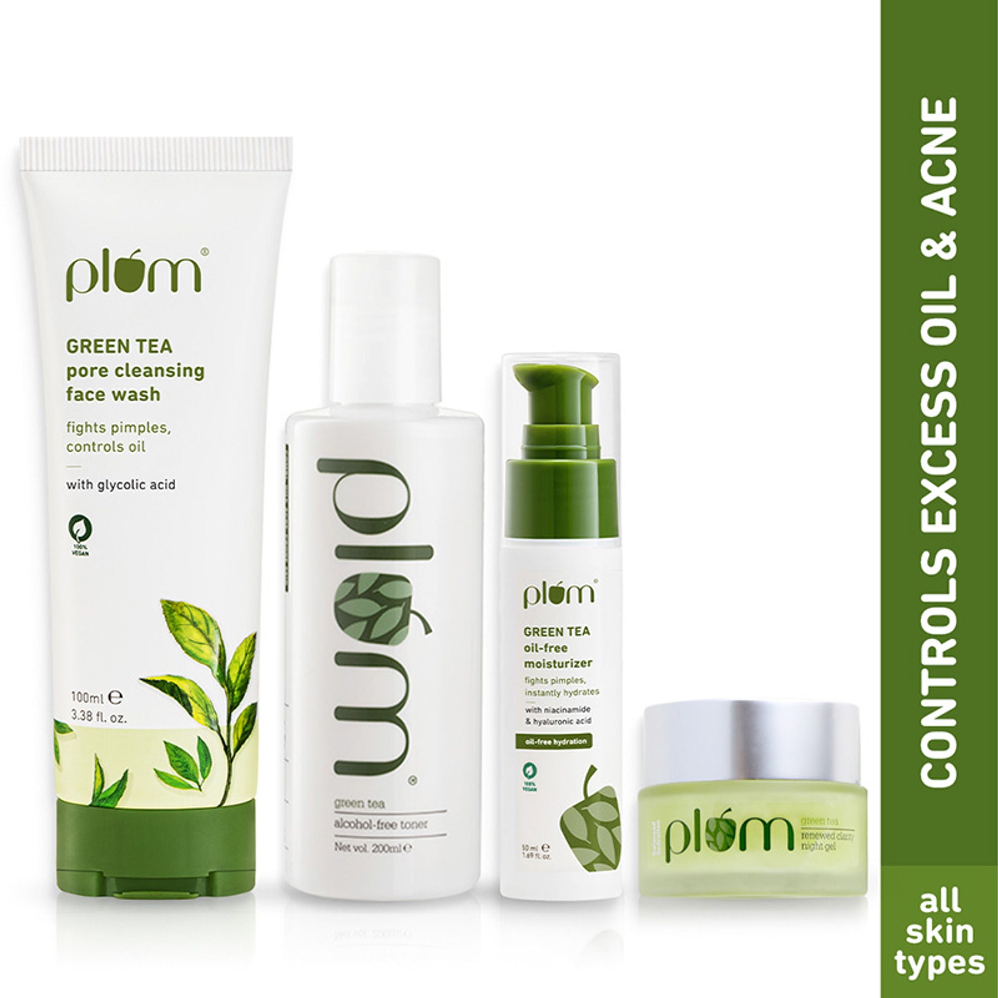 Plum Green Tea Day & Night C-T-M Kit