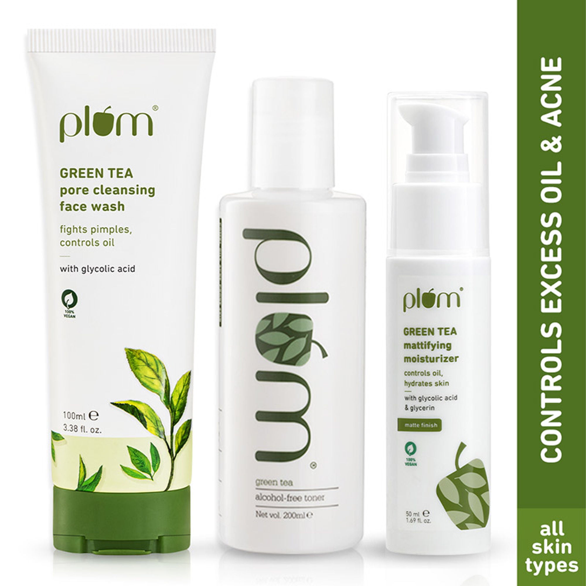 Plum Green Tea Daily C-T-M Kit