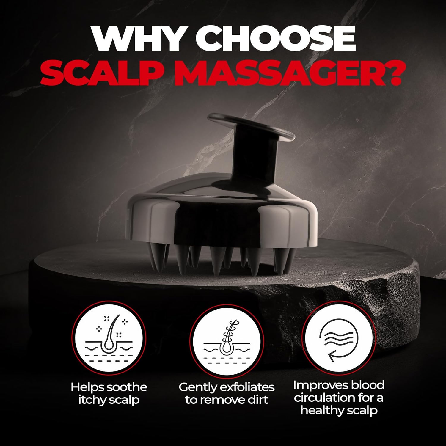 Beardo Scalp Massager - Distacart
