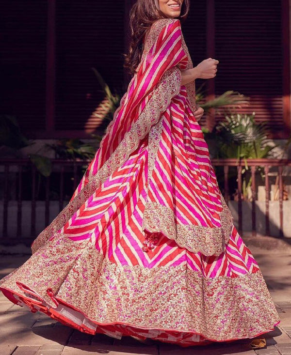 Lehenga Mart Glamorous Designer Lehenga Choli for Bridal and Bridesmaids Wedding Wear Choli - Distacart