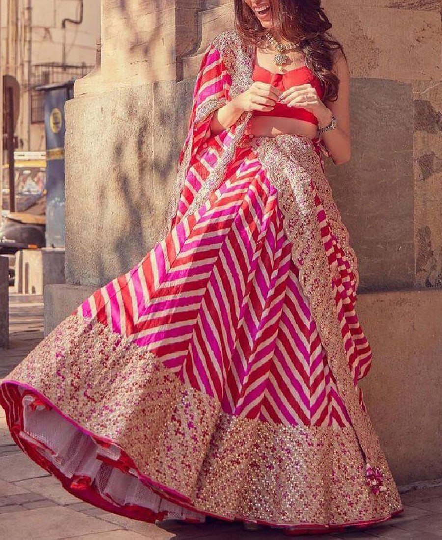 Lehenga Mart Glamorous Designer Lehenga Choli for Bridal and Bridesmaids Wedding Wear Choli - Distacart