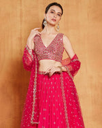 Thumbnail for Lehenga Mart Glamorous Designer Lehenga Choli for Bridal and Bridesmaids Wedding Wear Choli - Distacart