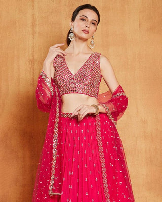 Lehenga Mart Glamorous Designer Lehenga Choli for Bridal and Bridesmaids Wedding Wear Choli - Distacart