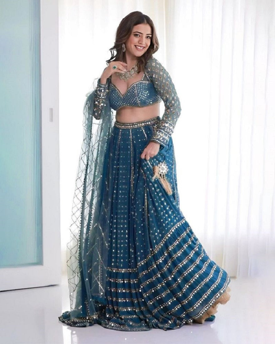Lehenga Mart Designer Bollywood Style Wedding Wear Lehenga Choli - Distacart