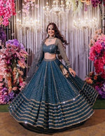 Thumbnail for Lehenga Mart Designer Bollywood Style Wedding Wear Lehenga Choli - Distacart