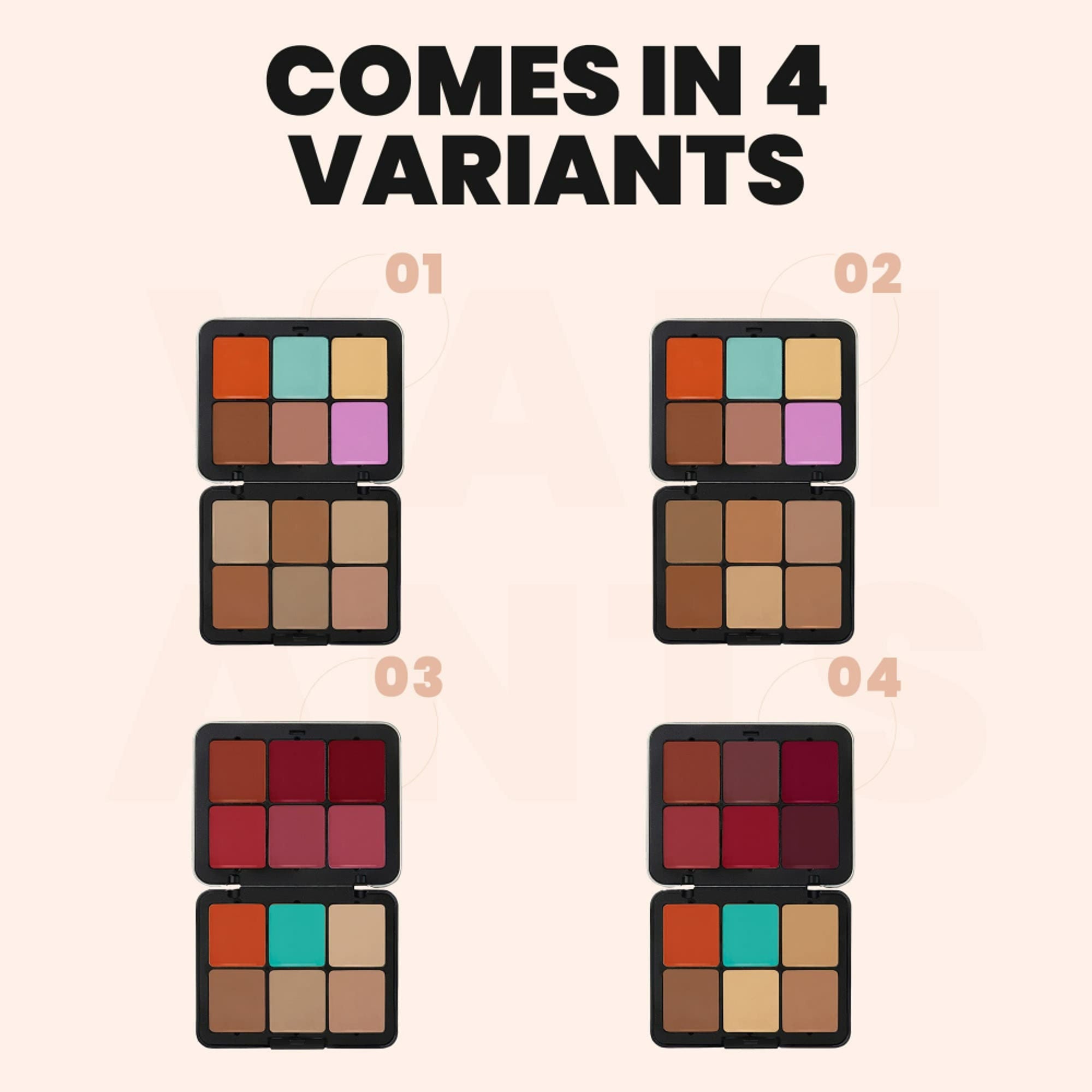 MARS Cosmetics Cover Rangers Concealer Palette - 4