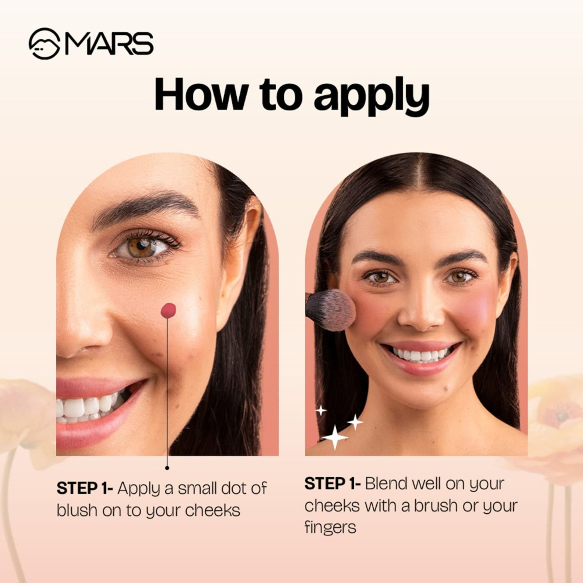 MARS Cosmetics Liquid Blush Hour Dewy-Matte Finish - 03 Sunkissed