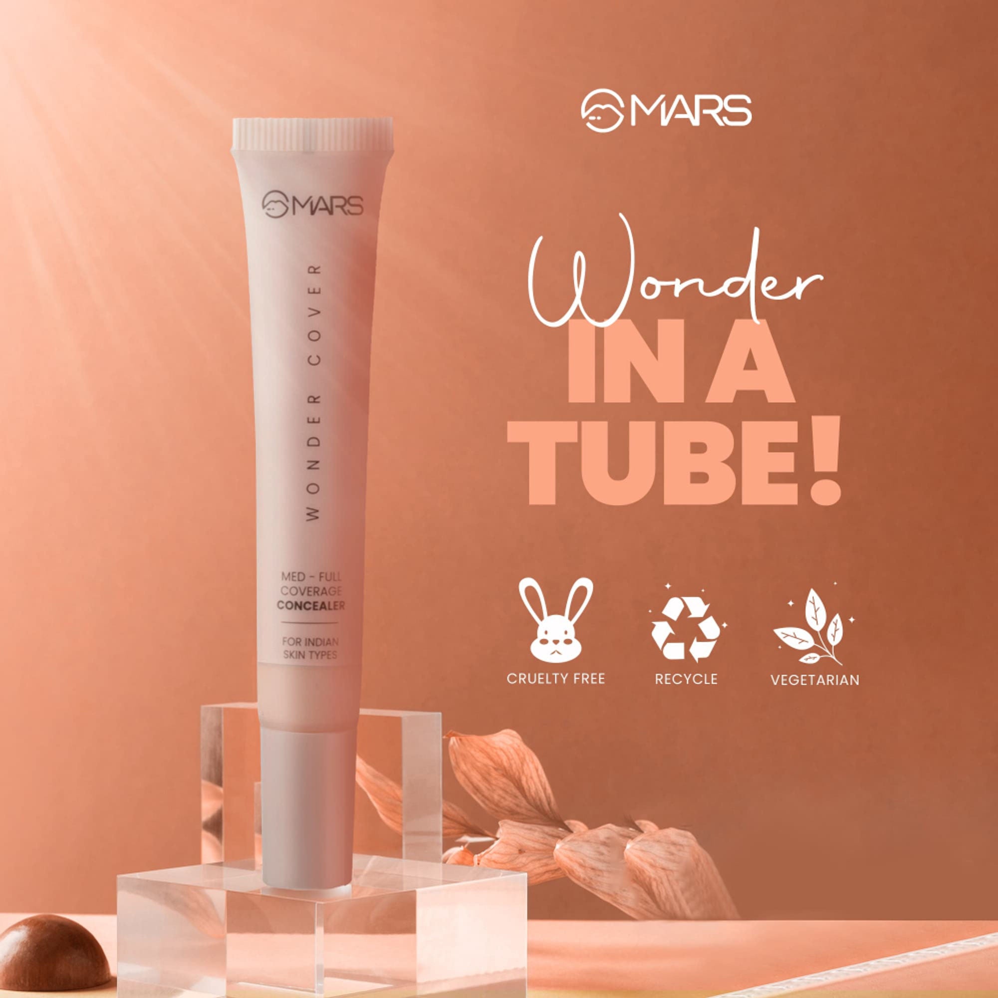 MARS Cosmetics Wonder Cover Liquid Concealer - Shade 08