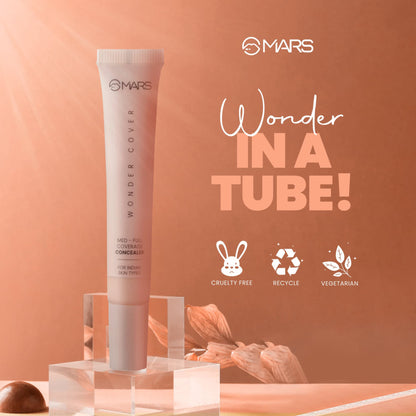 MARS Cosmetics Wonder Cover Liquid Concealer - Shade 08 - Distacart