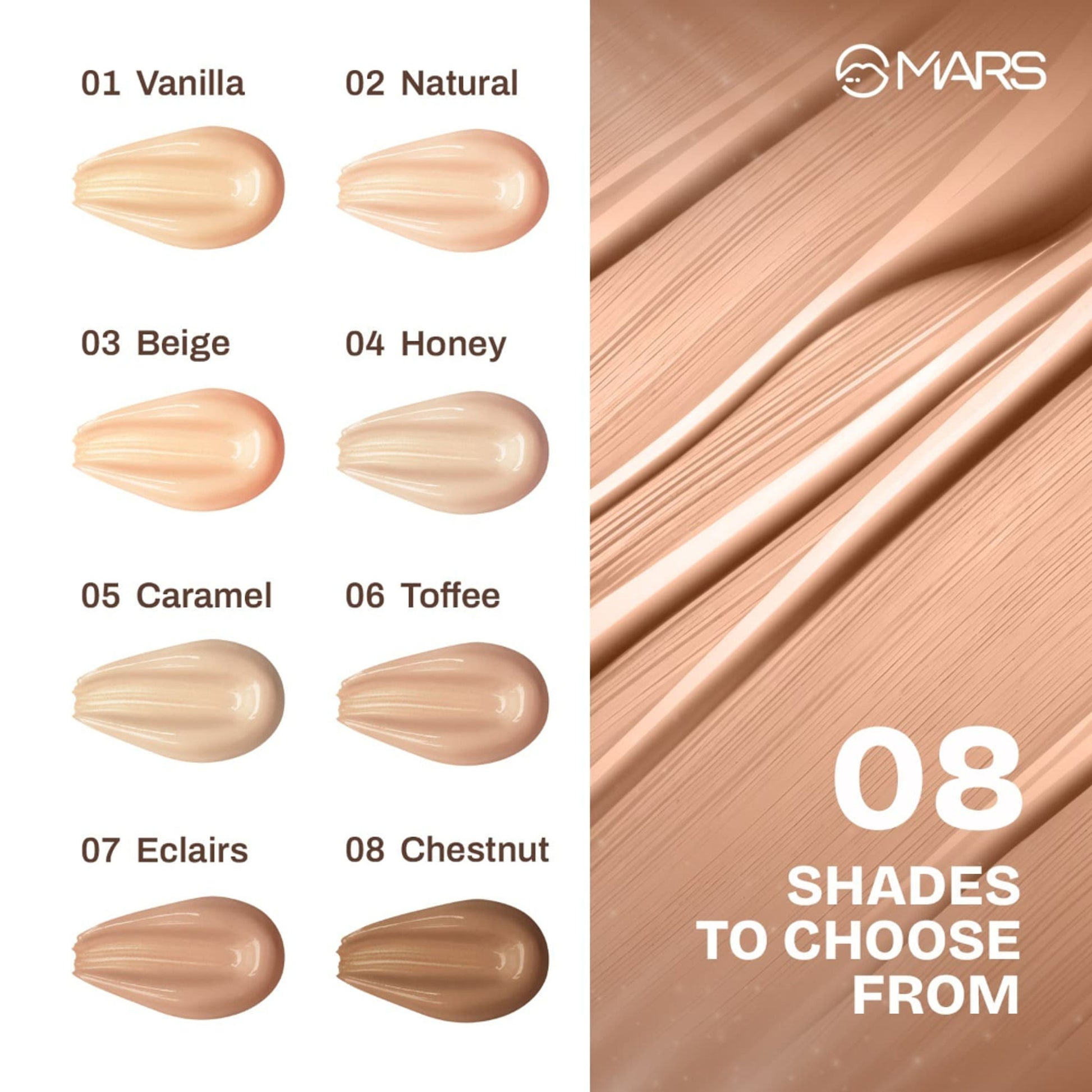 MARS Cosmetics God's Glow Illuminator - 05 - Caramel - Distacart