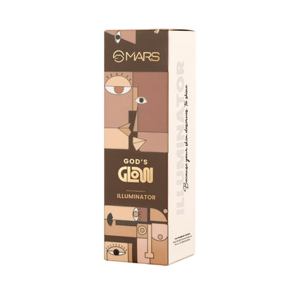 MARS Cosmetics God's Glow Illuminator - 05 - Caramel - Distacart