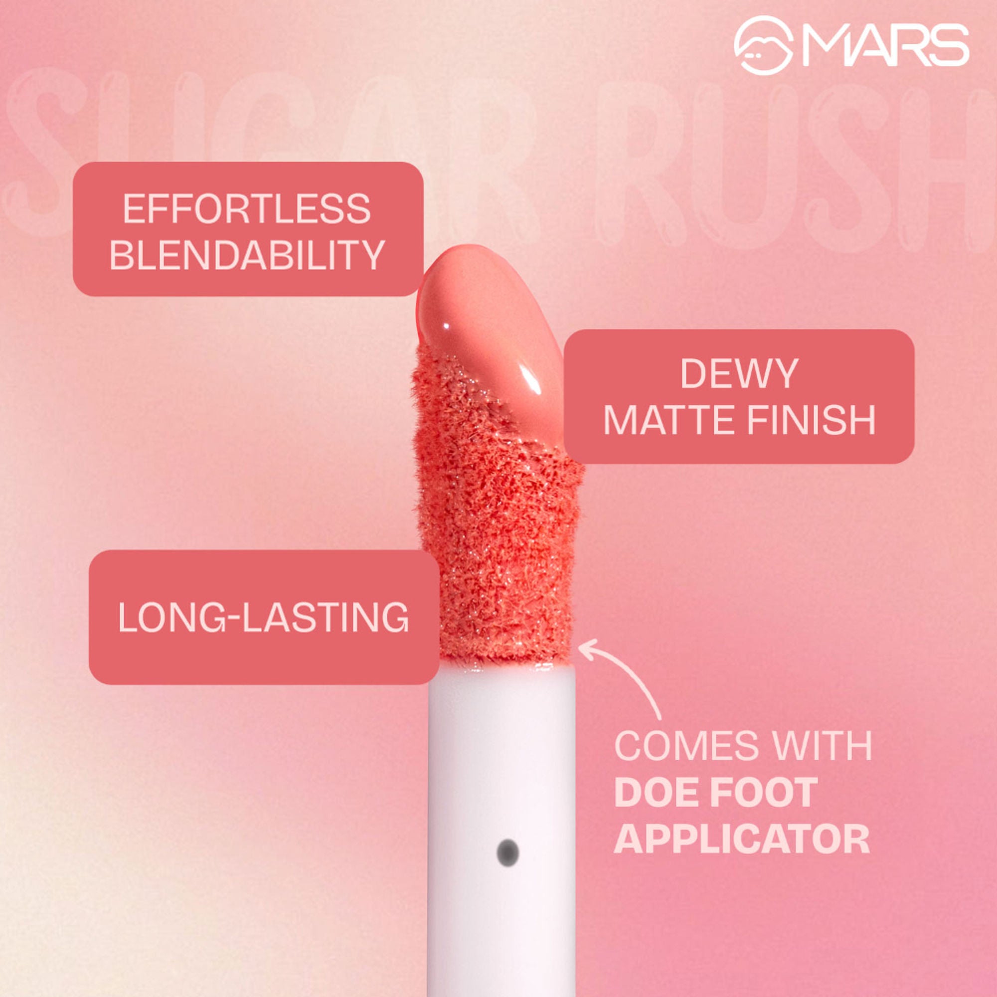 MARS Cosmetics Sugar Rush Liquid Blush - 01-MARS Cosmeticsh Mallow