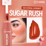 Thumbnail for MARS Cosmetics Sugar Rush Liquid Blush - 02-Coral Sorbet