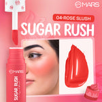 Thumbnail for MARS Cosmetics Sugar Rush Liquid Blush - 04-Rose Slush