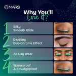 Thumbnail for MARS Cosmetics Northern Lights In A Pencil Eyeliner - 02-Alaskan Azure - Distacart