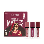 Thumbnail for MARS Queen Of Mattes Reds & Maroons Liquid Lipsticks - Plums Maroons