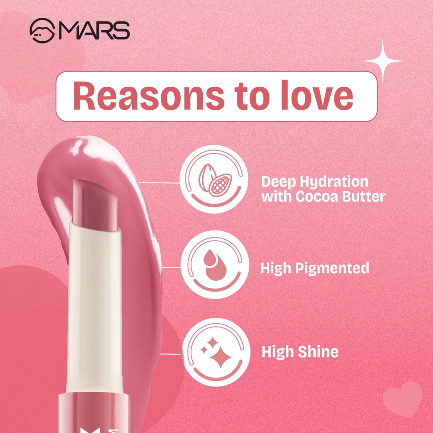 MARS Cosmetics Click Stix Gloss Lip Balm - 05-cinnamon Swirl - Distacart